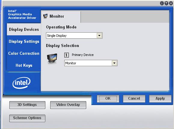 intel gma 950 driver adjustment utility