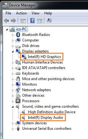 Intel® Display Audio