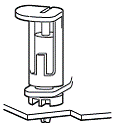 fastener in final position