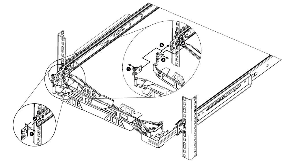 depiction of CMA arm installation