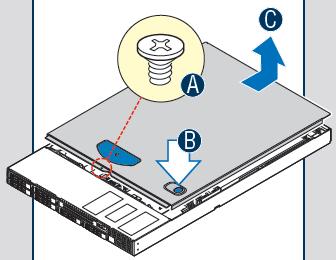 Image depicting the process to fully extend slides