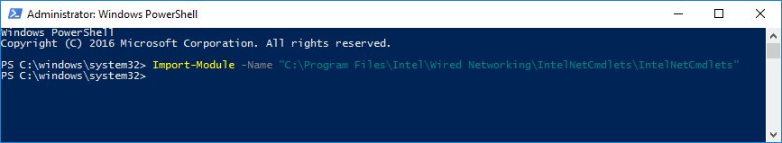 intel proset wired