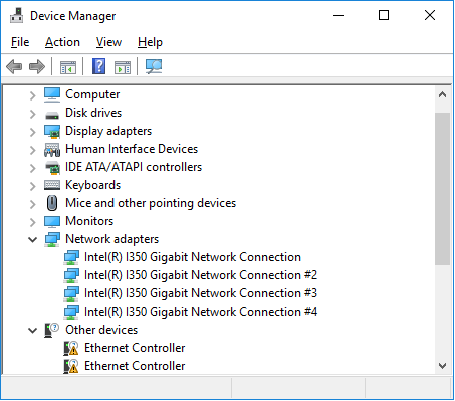 what is an intel 82578dc gigabit network connection adapter