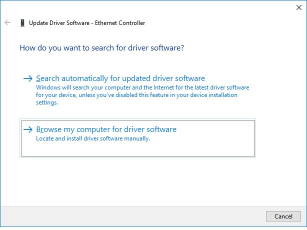 install network adapter for windows 10