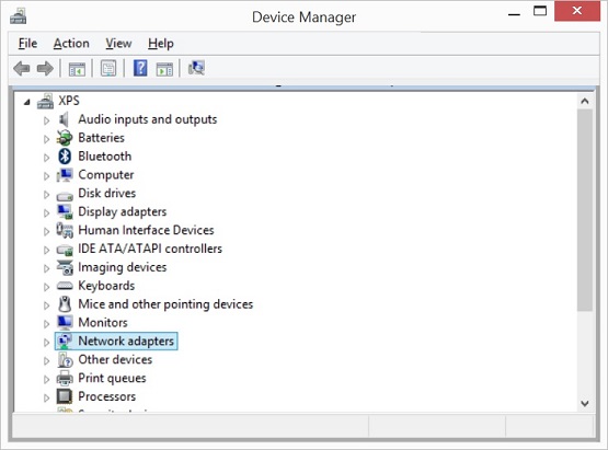 click network adapters