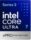 Intel Core Ultra 7 Series 3 sticker