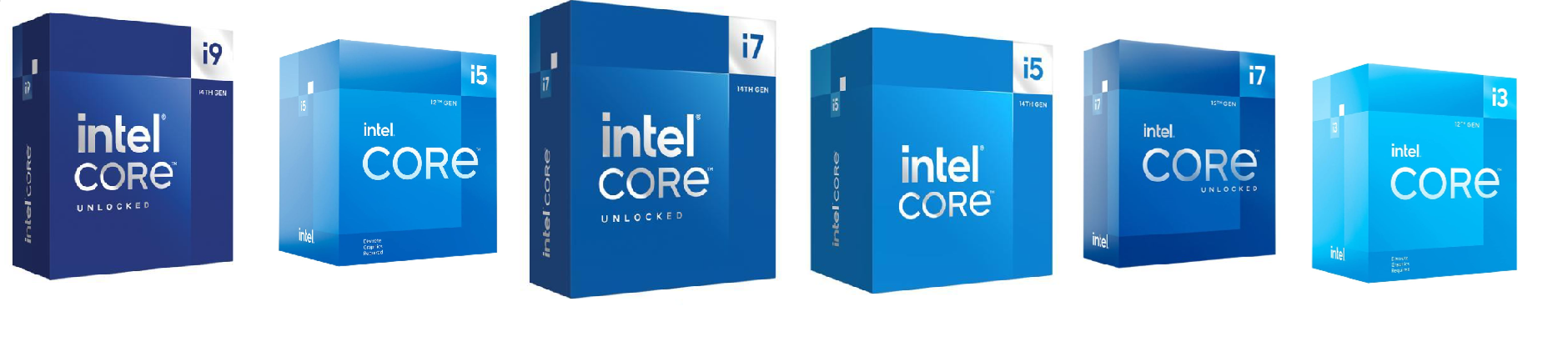 Intel Core boxes