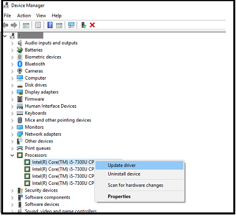 intel processor diagnostic tool closes after opening