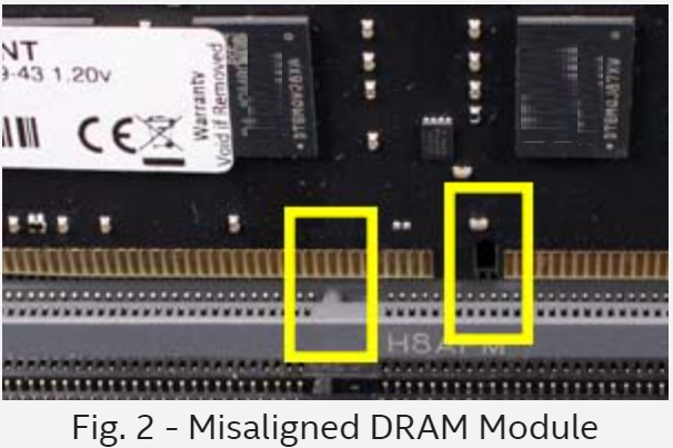Align DRAM Modules 1