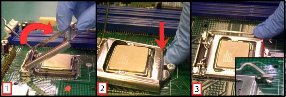 processor installation step 7a-c
