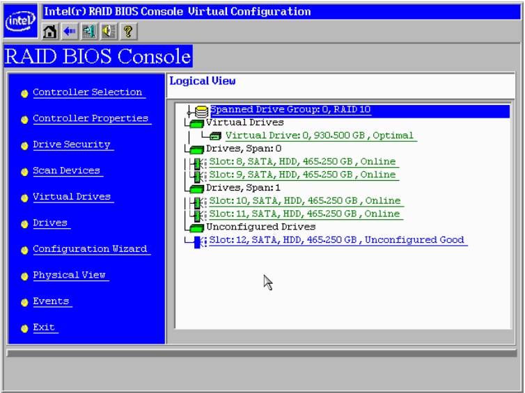 SAS Storage Controller Intel RS3GC008 RAID Controller - 12Gbps With ...
