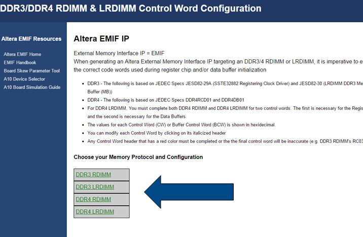 DDR3/DDR4 RDIMM & LRDIMM Control Word Configuration - Intel Community