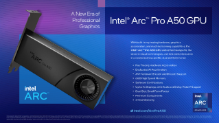 Intel® Arc™ Pro A50 Graphics Specifications