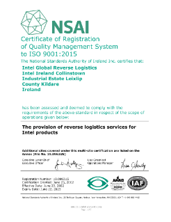 Post Sales Support ISO 9001:2015
