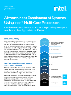 Certification with Intel® Multi-Core Processors