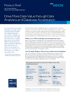 Drive More Data Value Through Acceleration