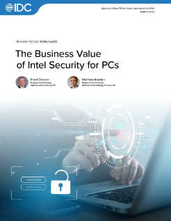 Whitepaper: Value of Intel Security for PCs