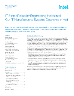 Reliability Engineering Cuts Downtime