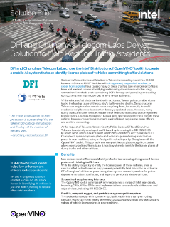 DFI and Chunghwa Telecom Labs Deliver Solution to Help Reduce Traffic Accidents