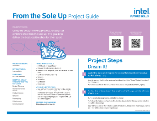 From the Sole Up Project Guide