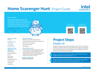 Home Scavenger Hunt Project Guide