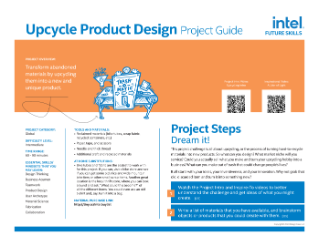 Upcycle Product Design Project Guide