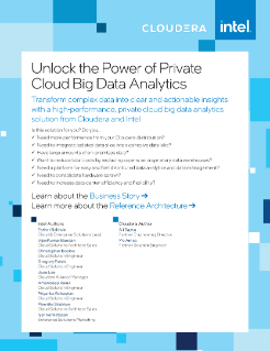Unlock Private Cloud Big Data Analytics
