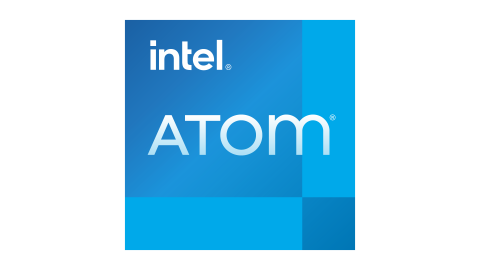 Intel atom badge