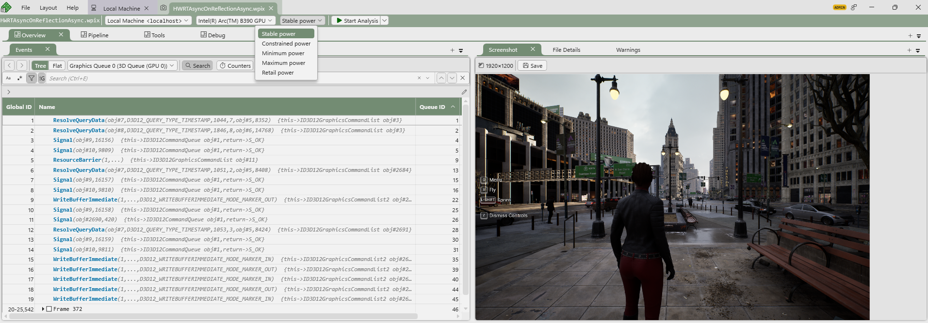 Unreal Engine Optimization Guide - pix power modes