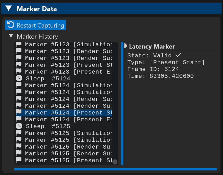 xess inspector marker data ll detailed