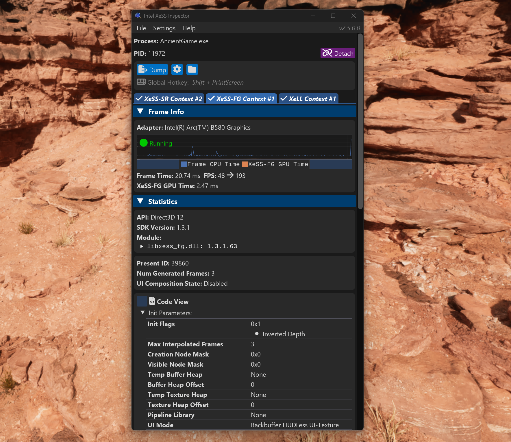 xess inspector overview