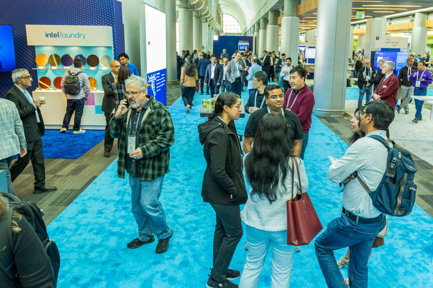 Intel Foundry guests, customers and ecosystem partners explore t