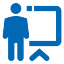 Man giving speech icon