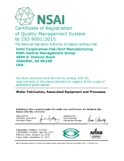 Fab Sort Manufacturing ISO 9001:2015