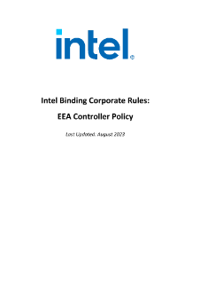 Intel EEA Binding Corporate Rules