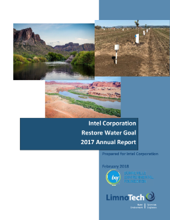Intel Corporation Water Restoration 2017 Report