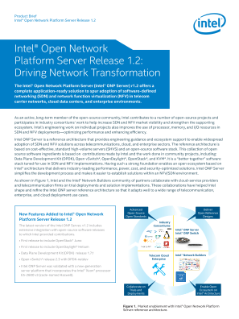 Intel® Open Network Platform Server Reference Design Release 1.2