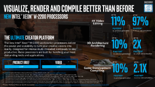 Intel® Xeon® W-2200 Processor Sales Brief