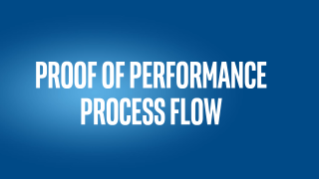 Proof of performance
process flow
