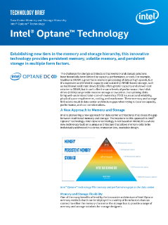 Intel® Optane™ Technology