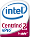 Intel Centrino2 with vPro Technology badge