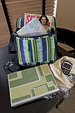 Ultrasuede Green Fashion Shot