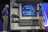 Intel Corporation CEO Craig Barrett and Intel Senior Fellow Steve Pawlowski