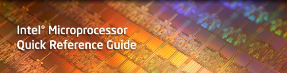 Intel® Microprocessor Quick Reference Guide