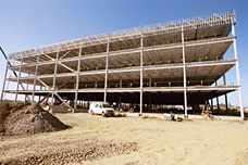 RA3 Manufacturing and Support Building (under construction, Nov. 2001), Ronler Acres Campus, Hillsboro, OR