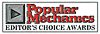 Popular Mechanics Editors Choice Award
