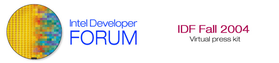 Intel Developer Forum Virtual Press Kit